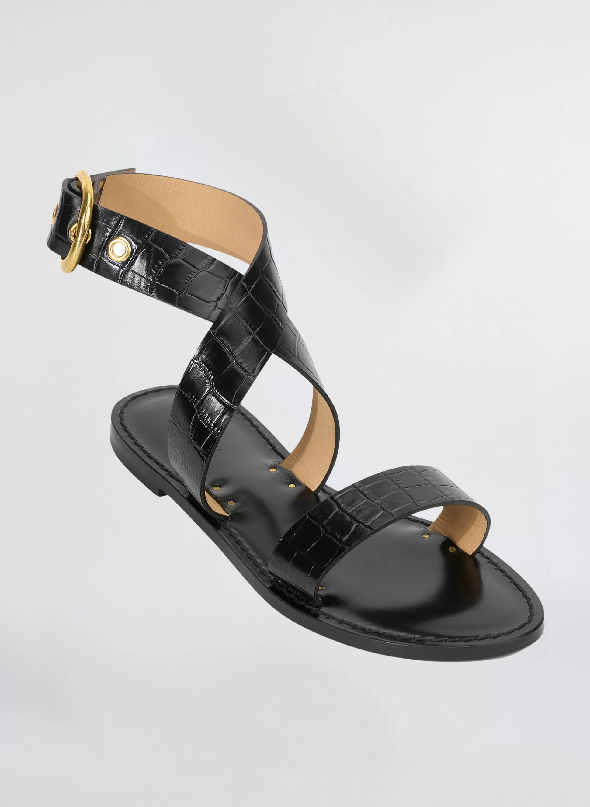 Shoes | Accessories>A.L.C. Amanu The Virunga Sandal Black