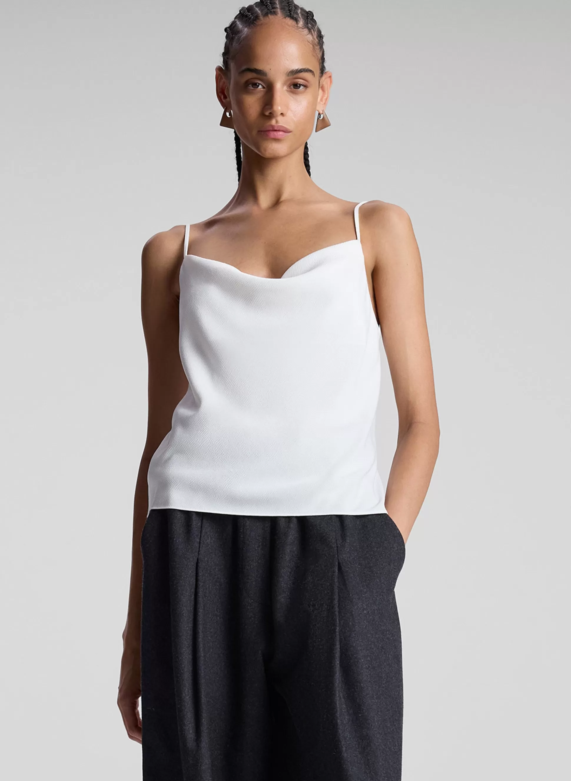 Tops | Tees & Tanks>A.L.C. Amber Camisole Top Off White