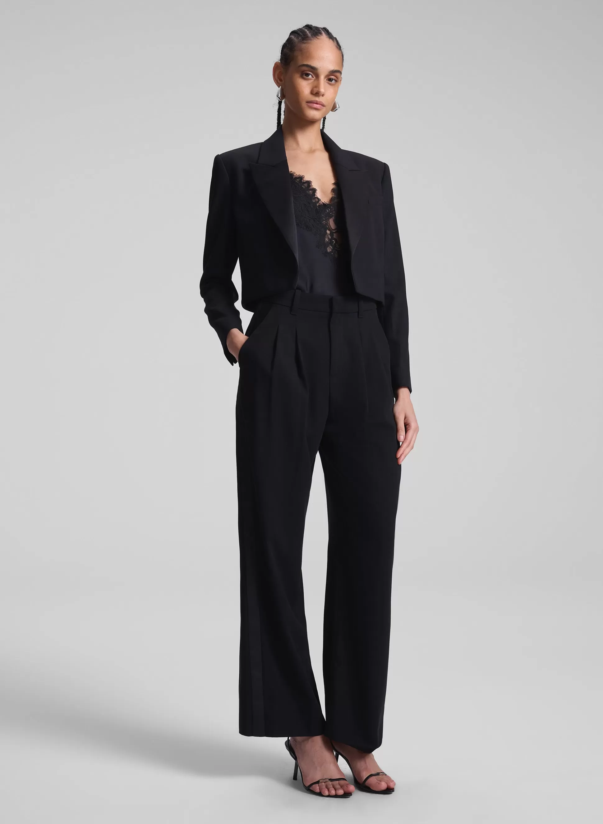 Bottoms | Suits>A.L.C. Chase Tux Pant Black/Black