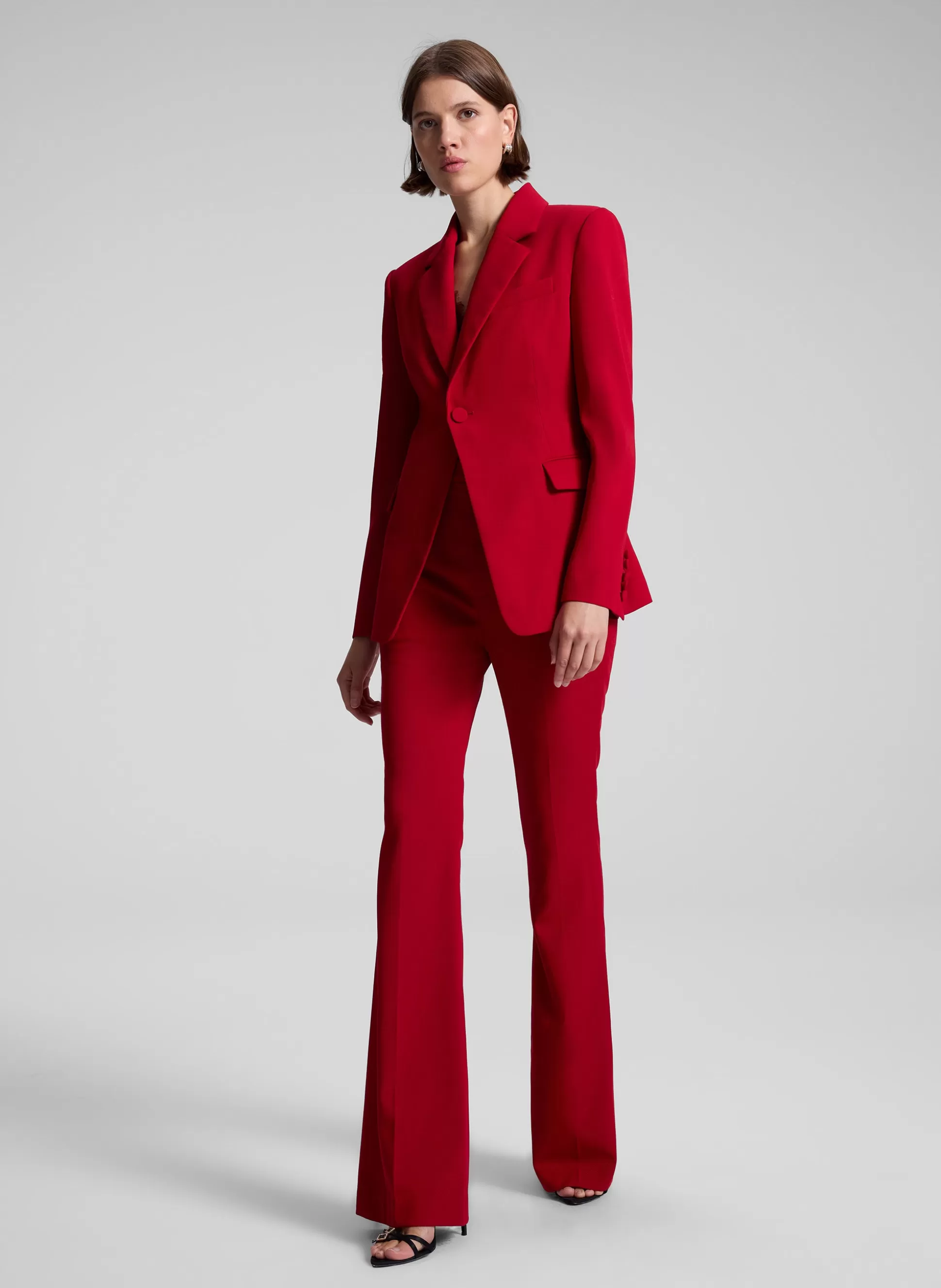 Jackets & Coats | Suits>A.L.C. Elza Tailored Jacket Really Red