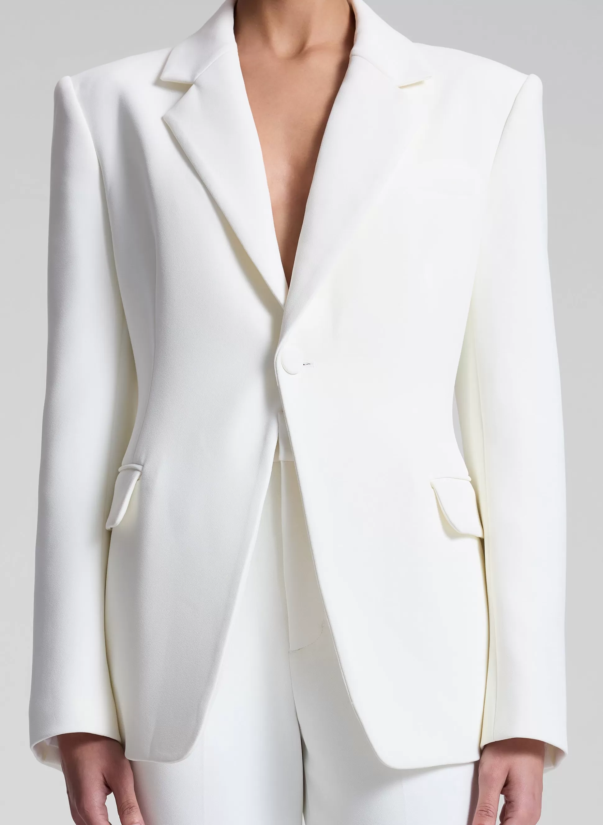 Jackets & Coats>A.L.C. Elza Tailored Jacket Off White