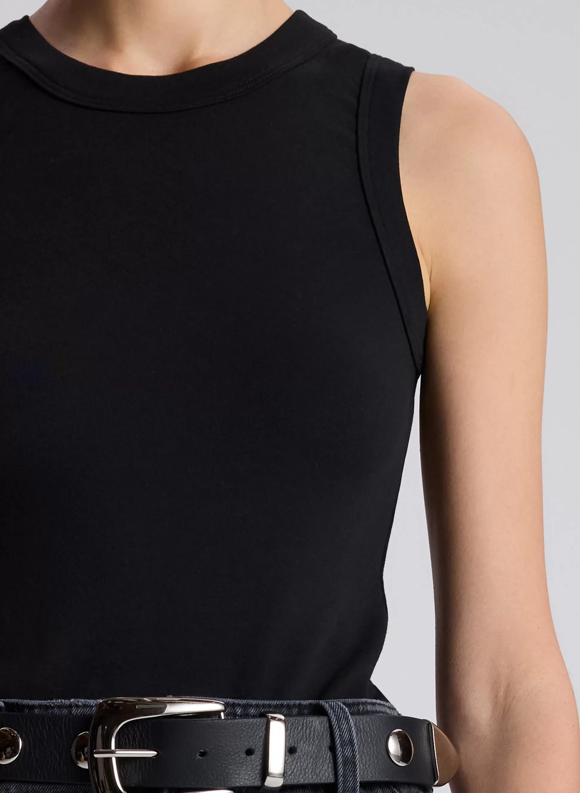 Tops | Tees & Tanks>A.L.C. Hadley Tank Black