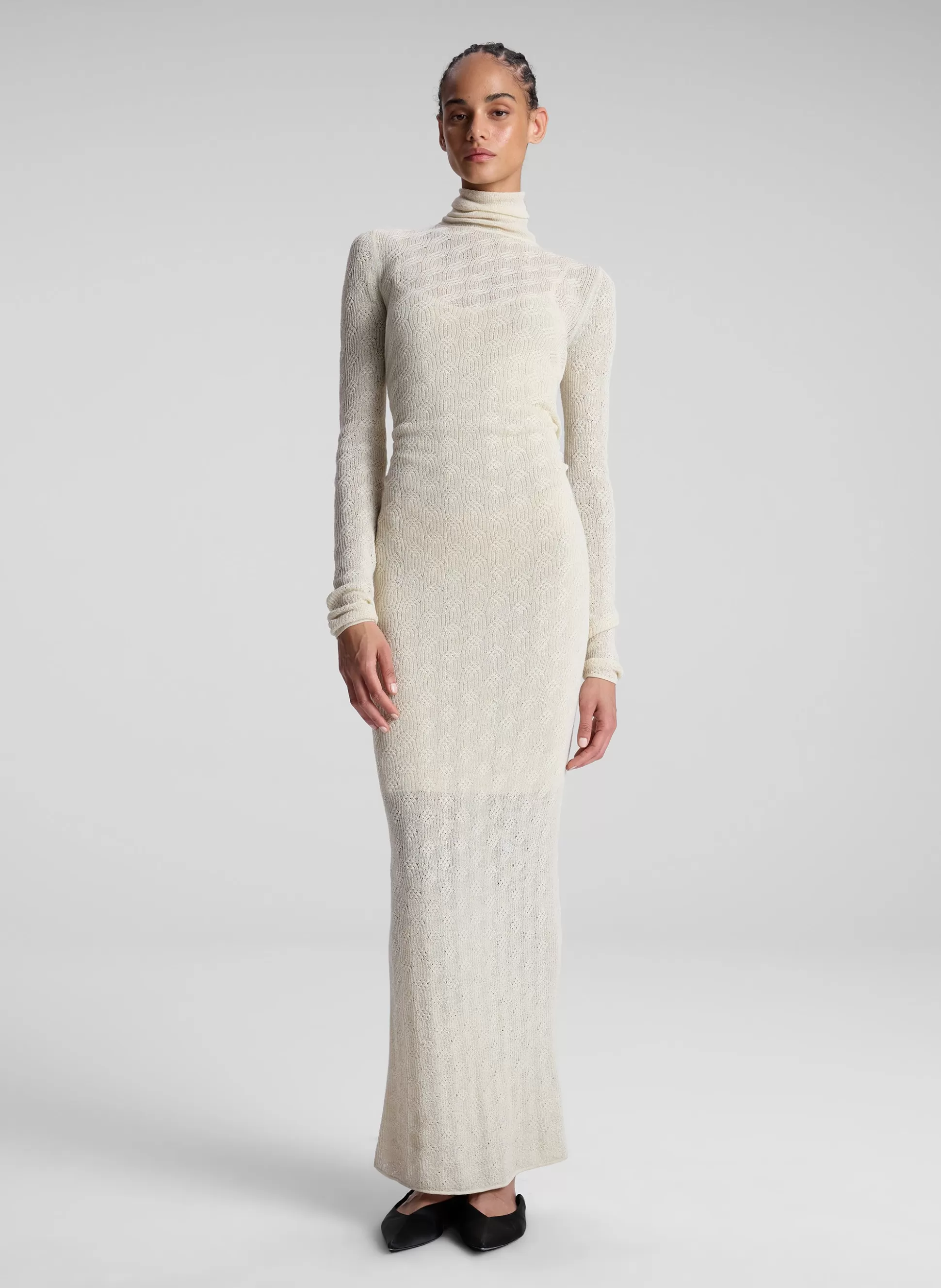 Dresses | Sweaters>A.L.C. Jayce Alpaca Maxi Dress Cream