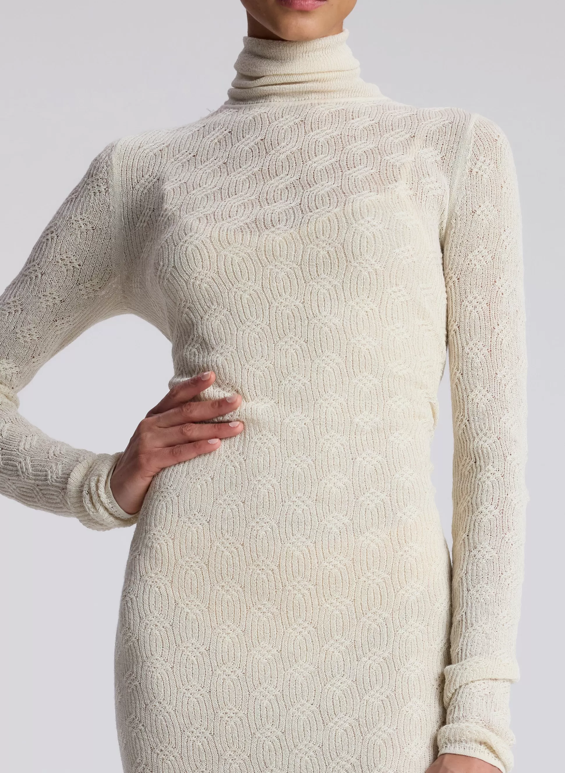 Dresses | Sweaters>A.L.C. Jayce Alpaca Maxi Dress Cream