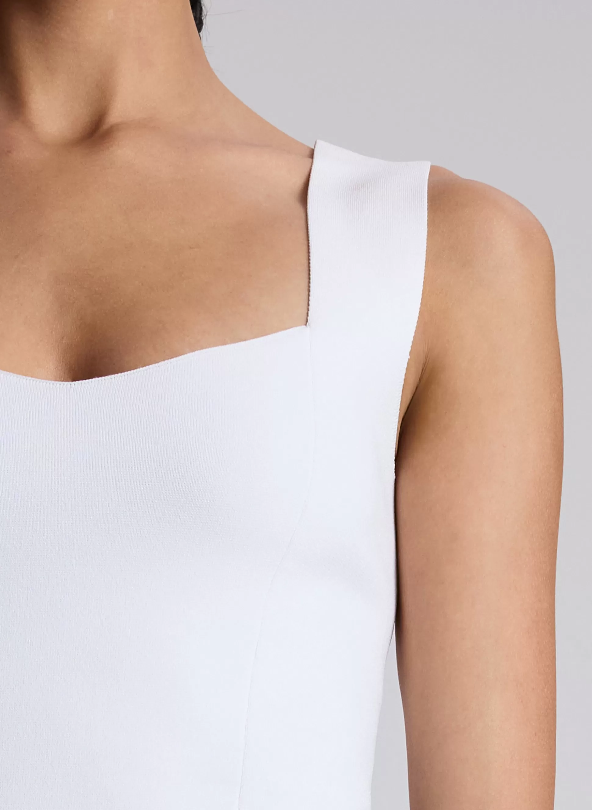 Tops | Tees & Tanks>A.L.C. Jordana Compact Knit Top White