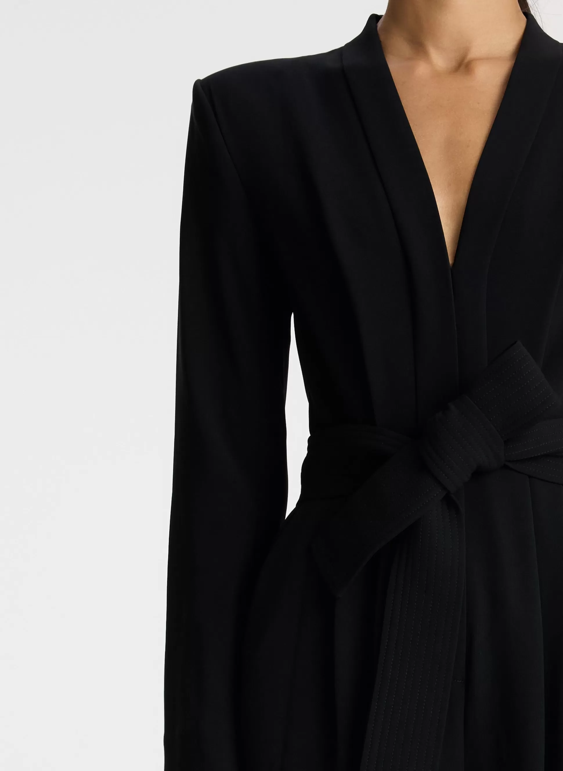 Bottoms | Jumpsuits>A.L.C. Kieran II Wide-Leg Jumpsuit Black