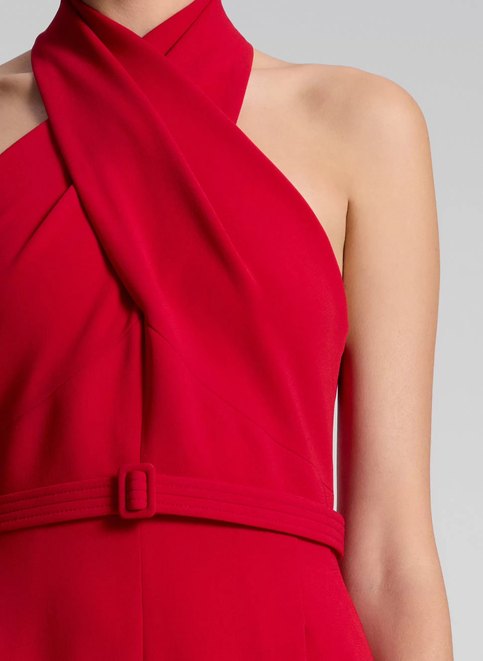 Bottoms | Jumpsuits>A.L.C. Murphy II Wide Leg Jumpsuit Really Red